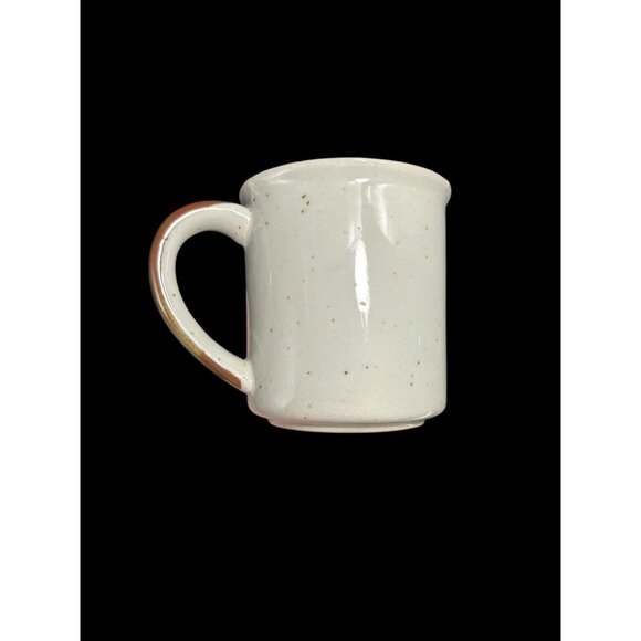 Vintage Otagiri Penguin Coffee Mug Cup Speckled Stoneware Brown Handle 4" - Picture 4 of 7